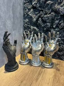 Giá Đỡ Tay Cầm Tích Hợp Robot Phong Cách Cyberpunk Dành Cho PS4 PS5 Xbox Đồ Trang Trí Bàn Làm Việc Quà Tặng Thủ Công Giá Đỡ Tay Cầm