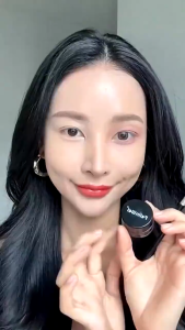 เจลเขียนคิ้วตลับ SVMY เจลอายไลน์เนอร์ เจลคิ้ว+อายไลน์เนอร์ 2อิน1 เจลเขียนคิ้วเนื้อครีม เนื้อครีมเจล กันน้ํา ติดทนนาน กันเปื้อน ความเข้มสูง