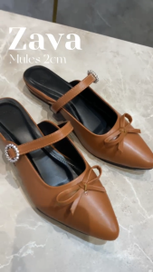 KOWALA Zava Mules Wanita Slip On Sandal