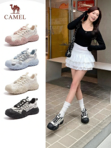 CAMEL | Ugly Cute Vintage Outdoor Hiking Shoes