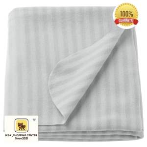 VITMOSSA วิตมอสซา ผ้าคลุม สีเทา ขนาด ผ้าห่มบาง ผ้าห่มอิเกีย ผ้าคลุมอิเกีย 120x160 ซม.