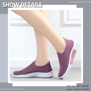 NDDshop ส่งเร็ว รองเท้า ผ้า ใบทรงสลิปออน Detail ดี มากไม่ต้องผูกเชือกใส่ง่ายถอด ระบายความร้อนได้ดีมาก สาวห้ามพ