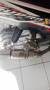 Knalpot SC Pro gerung untuk Motor Jupiter Mx 135 Mx King Sonic150 Satria fu