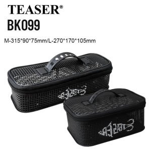 TEASER BK099 255g M L Large Capacity Multifunctional Fishing Lure Bag Outdoor Waterproof Metal Jigging Lures Fishing Bags