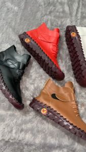 Sepatu Koleksi wanita sneakers kekinian bahan kulit sintetis terbaru 322