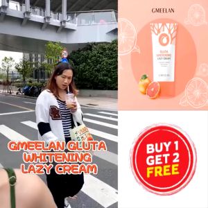 GMEELAN EXFOLIATING WHITENING GEL | gmeelan lazy cream gluta whitening | skincare wajah exfoliasi peeling gell