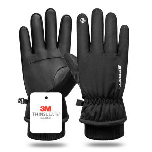 JIFANPAUL | Thermal Waterproof Mens Gloves Large Size Touchscreen Friendly