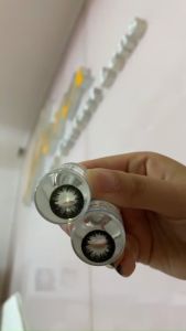 Kính Áp Tròng Hera Đen Huyền Bí Không Độ MYSTIC SHADOW Nhập Khẩu Hàn Quốc Lens Không Cận 6 Tháng