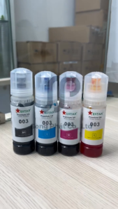 Bộ mực in phun 4 màu 70ML/chai Epson 003 EcoTank cho máy in Epson L1110/ L3110/ L3150/ L4150/ L1110
