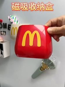 Klip pengedap 🍟French Fries Sealing Clip 1pc Refrigerator Sticker Magnetic Clip Food Clip Plastic Bag Clip Kitchen Storage 薯条冰箱贴磁吸夹子封口夹