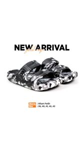 Sandal Karet Pria Platfrom Selop Working Raizer - Sendal Pria Keren Slide Nyaman Empuk