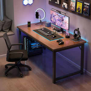 XUXU Computer Table Modern Study Office Desk Waterproof Moisture-proof Writing Desk Student Home Table Upgrade The Integrated Framework Stable Meja