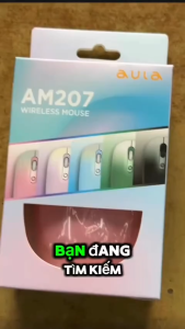 Chuột văn phòng không dây AULA AM207 (màu xanh dương) Chính Hãng