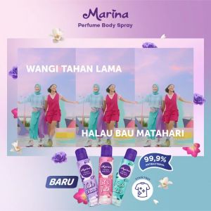 MARINA Perfume Body Spray 150ml - Lets Talk (Pink) - Take Chances (White) - Fresh Start (Tosca)