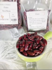 ถั่วแดง Red Bean 90 กรัม 1 ถุง ถั่ว ธัญพืช สมุนไพร แท้ ออแกนิค คนรัก สุขภาพ  ที่ดีกว่า เก็บรักษาได้นาน By SS Thai