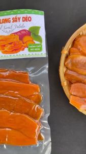 [FREESHIP 15K CHO ĐƠN 29K] Khoai lang sấy dẻo không đường Mangline Farm 250g Đồ ăn vặt nội địa giúp giảm cân mỡ bụng thơm ngon mềm dẻo khoai lang mật Tà Nung Đà Lạt chính hiệu