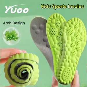 YUOO 1 Pair Breathable Kids Orthotics Insoles Correction Memory Foam Sport Shoes Insole