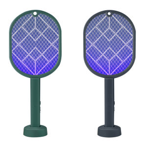 【New Arrival】 Electric Mosquito Zapper with Dual Functionality and Protective Net for Effective Bug Control in Summer