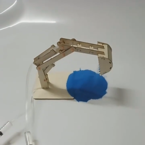 DIY Handmade Science STEM Kit: DIY Hydraulic Excavator: Educational Science Toys: STEM Toy for Kid