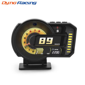 A590s Head Up Display Full LCD OBD2+GPS Instrument Panel Modification HUD Gauge RPM Voltage Oil Pressure Turbo Meter