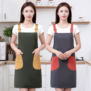 SVORIAHI | New 2025 Canvas Waterproof Oil-resistant Apron Thin Kitchen Home Use Dining Professional Women Summer Workwear Waist Apron
