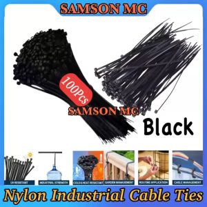 Nylon Cable Ties Zip Ties Industrial Cable Tie(Original 100Pcs/Pack)High toughness stronger bearing capacity Cable Strap