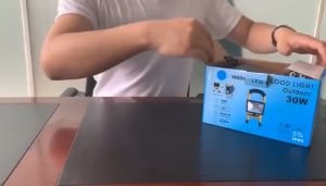 Floodlight Spotlight 50W/100W Outdoor Camp Emergency Light Searchlight Outdoor Work Lamp Camping Lantern lampu hiasan lampu belajar Blue Led Lighting Hiking Lights Charger Equipment Sports 应急灯