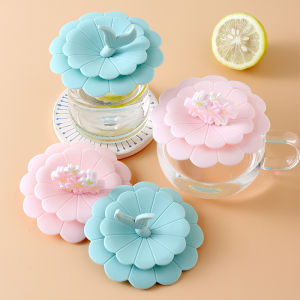 Universal Silicone Cup Lid Food Grade Mug Lid Sold Separately Water Cup Dustproof Breakfast Cup Lid Shock Resistant