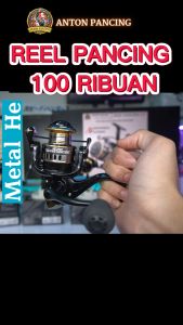 Reel Pancing Metal HE Series Max Drag 10Kg 12BB 500 1000 2000 3000 4000 5000 6000 7000 Murah dan Kuat