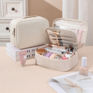กระเป๋าเดินทางสำหรับเครื่องสำอางกันน้ำ ความจุมาก พกพาได้