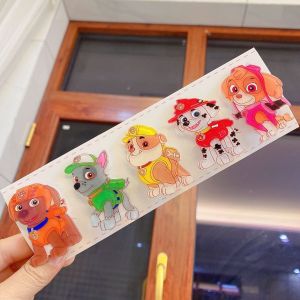 Paw Patrol | Stylish Cute Cartoon Paw Patrol Acrylic Duckbill Hair Clips for Kids Girls Teenagers Side Clips Children Toys Party Gifts