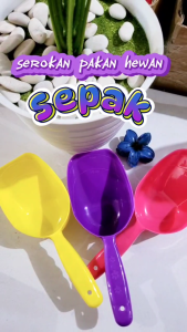 SEPAK Serokan pakan hewan kucing anjing