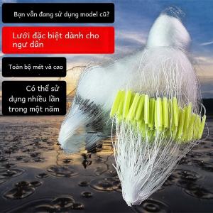 Fishing Net Sticky Net Three Layer Carp Fishing Wire Hanging Net Large Fish 100 Meter Submerged Net White Striped Carp Net