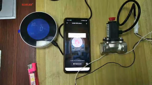 Thiết Bị Báo Động Khí Ga Tự Ngắt Van Điện Từ Cho Gia Đình wifi Tuya