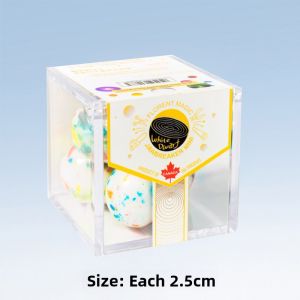 Ferron Jawbreaker Hard Candy 6 Pieces Transparent Trick Or Treat 90g Cannot Bite Or Swallow Imported from Canada Traditional Candy