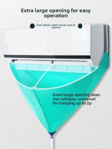 MONLEYTA | Complete Air Conditioner Cleaning Kit Water Collection Hood Set Special Tool Compatible With Indoor And Outdoor Units Wall-Mounted