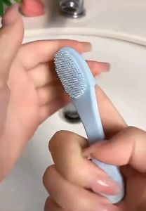 ZL101703 Silikon Jari Pembersih Komedo: Alat Pembersih Wajah & Aksesoris Perawatan Kulit