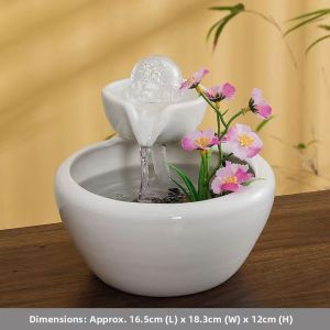 DIHUANTUO | Đặc Trưng Nước May Mắn Đèn Bàn Làm Ẩm