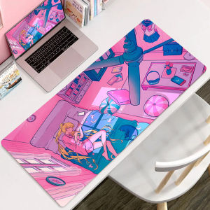Bandai | Pink Sailor Moon Mouse Pad Large Non Slip Keyboard Desktop Mousepad Laptop Anime Laptop Kawaii Desk Mat Cartoon Extend Game Pads
