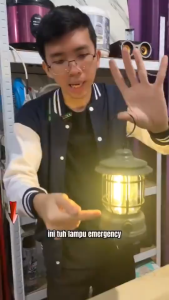 Lampu Lentera LED 30W Cahaya Warm White Mitsuyama MS-1042 / Lampu Lentera Mitsuyama