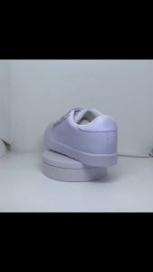 FIURI - Ando - LAYYA VELCRO 37-40 FULL PUTIH - Sepatu Kets Wanita-Sneakers Wanita-Sepatu Olahraga Wanita-Casual-Sepatu Jogging Lari Fitness Gym Senam Wanita-Sepatu Anak Perempuan Cewek-Sepatu Sekolah Berperekat SD SMP SMA