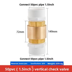 danxilu | Antiretroflow Check Valve for PVC Water Pipe Copper Made