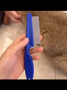 Pet Flea Comb Grooming Comb Pet Brush Sikat Kutu Kucing Flea Brush Lice Comb Dog Tick Kutu 宠物跳蚤梳