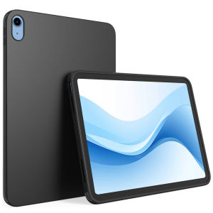 ซิลิโคนนุ่มปกหลังสีดําสําหรับIPad Air Pro 11 13 2024 M2 M4 Air 1 2 3 4 5 แท็บเล็ตTPU Ultra-บางออกแบบป้องกันกรณี