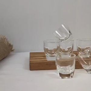 แก้วช็อต ขนาด 50 มล. แพ็ค 12 ใบ ( ยกโหล ) แก้วเป๊กเหล้า แก้วช็อตเหล้า เนื้อใสไม่ขุ่น