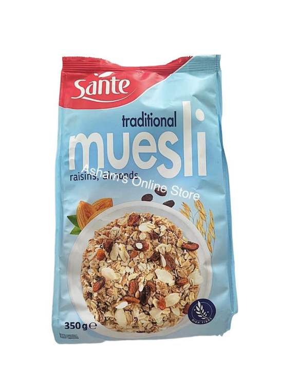 Sante Muesli Raisins & Almonds 350g Lazada PH