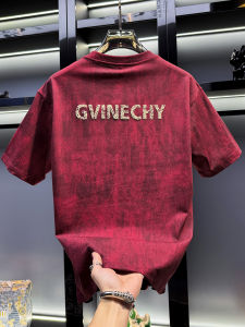 FGD | Premium Tie-dye Letter Print Mens T-shirt