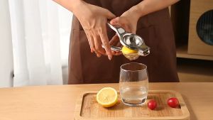Alat Pemeras Lemon Jeruk Nipis Manual Stainless Steel 8cm