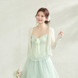 ZHANGDAREN | Bộ Đầm Ba Mảnh Ôm Body Kích Thước Lớn
