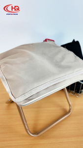 HQLUGGAGE อุปกรณ์สำหรับการเดินทาง เก้าอี้แคมปิ้ง เก้าอี้พับแบบพกพา